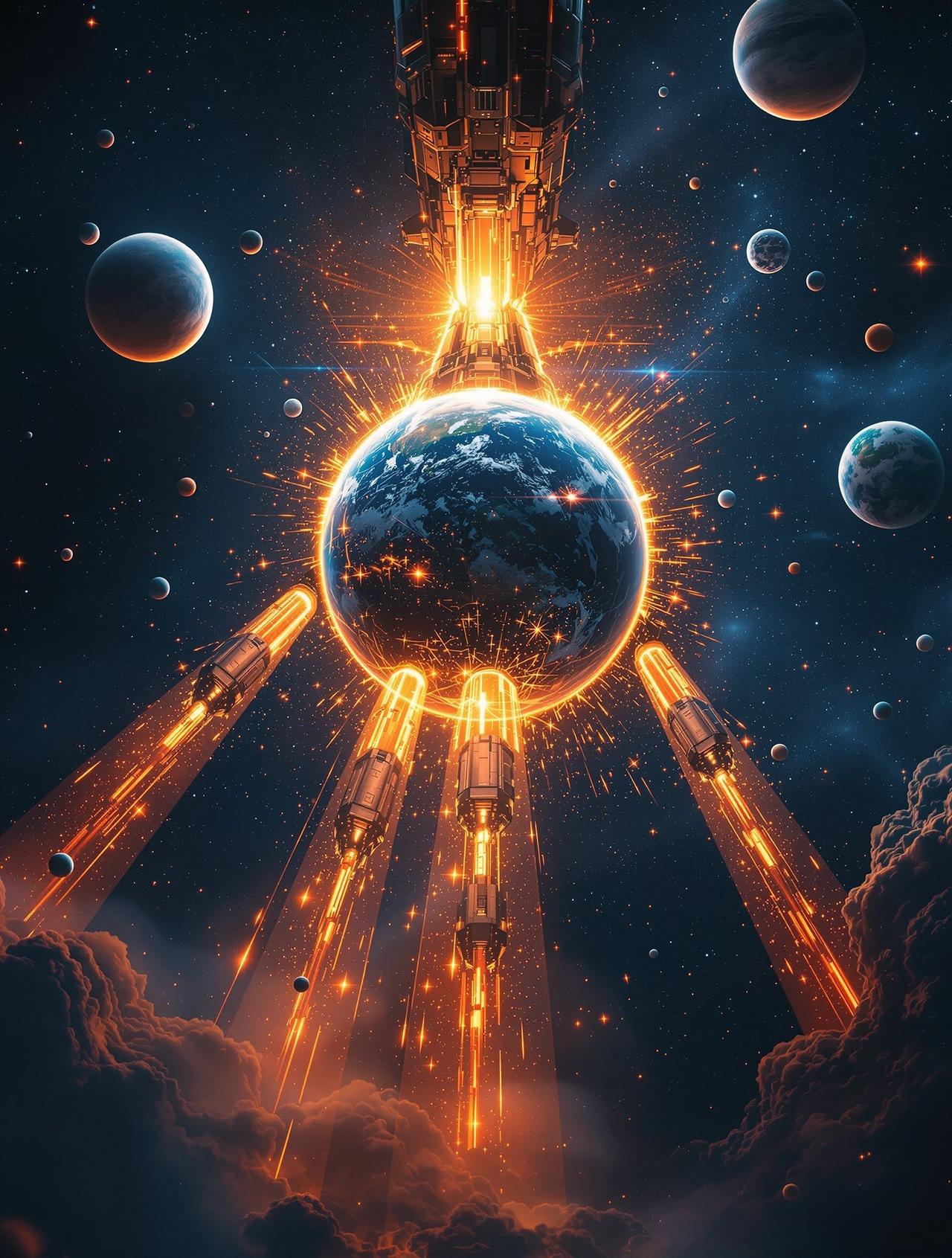 成年影院独家播出《星际穿越：东方》高清海报